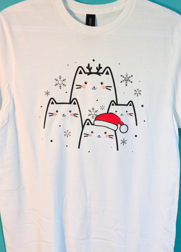 T-Shirt ~ Christmas Cats