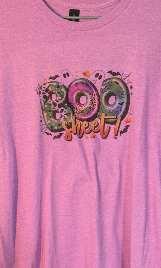 T-Shirt ~ Boo Sheet