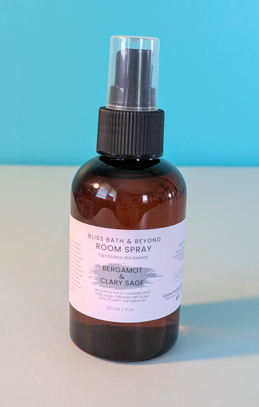 Room Spray ~ Bergamot & Clary Sage
