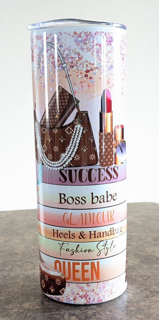 Tumbler ~ Lipstick & Purse
