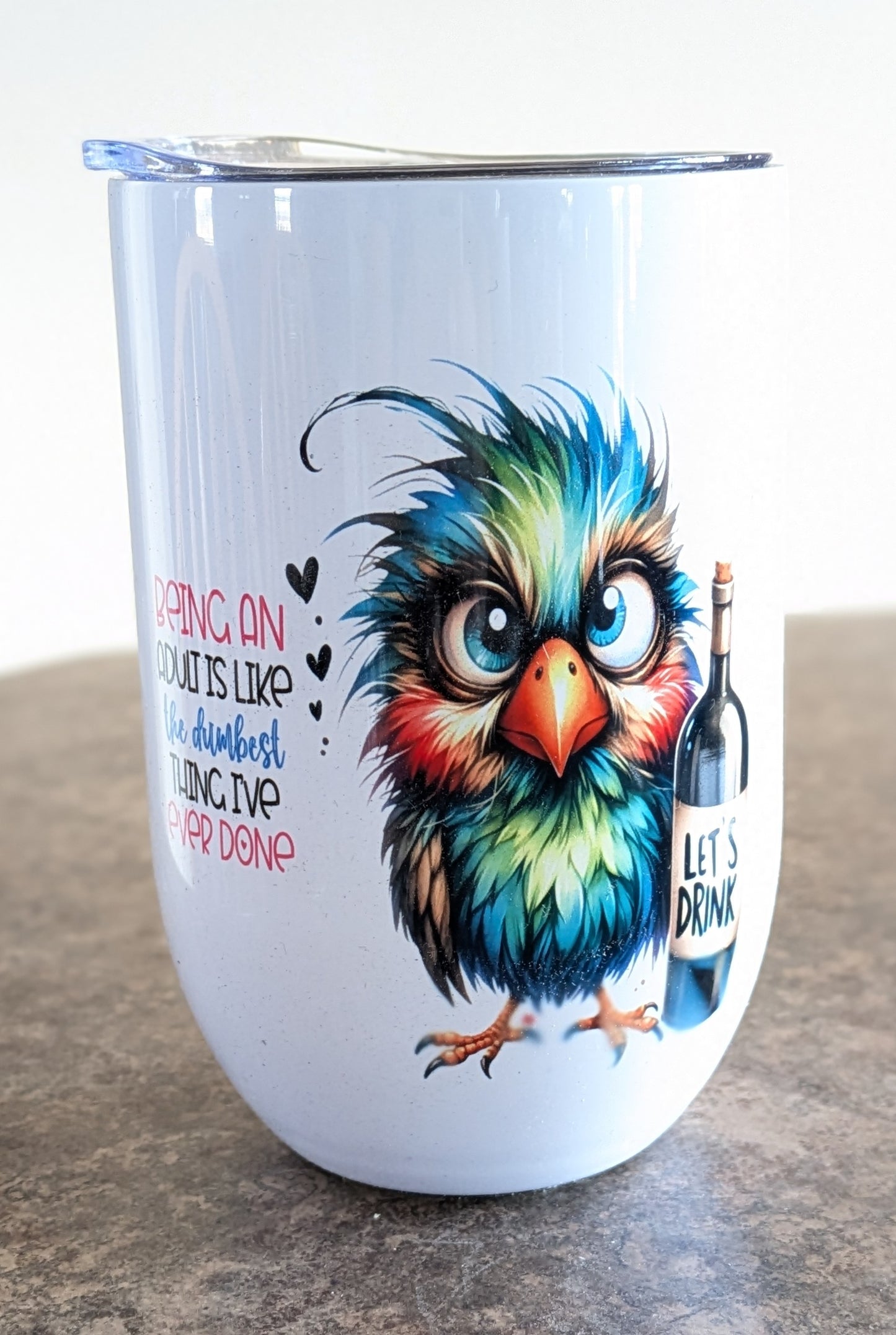 Wine Tumbler ~ Adulting